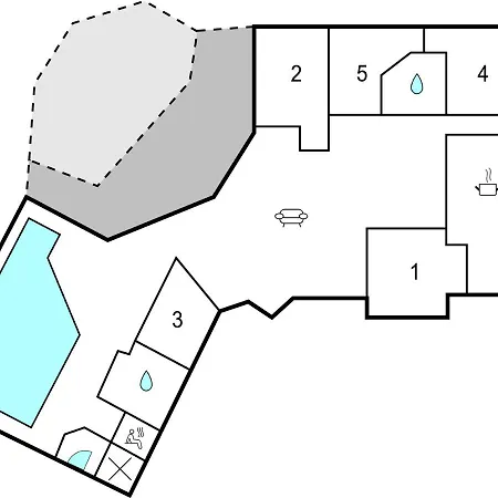 5 Bedroom Pet Friendly In Hvide Sande * Bjerregard